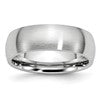 Chisel Cobalt Satin 7mm Half Round Band