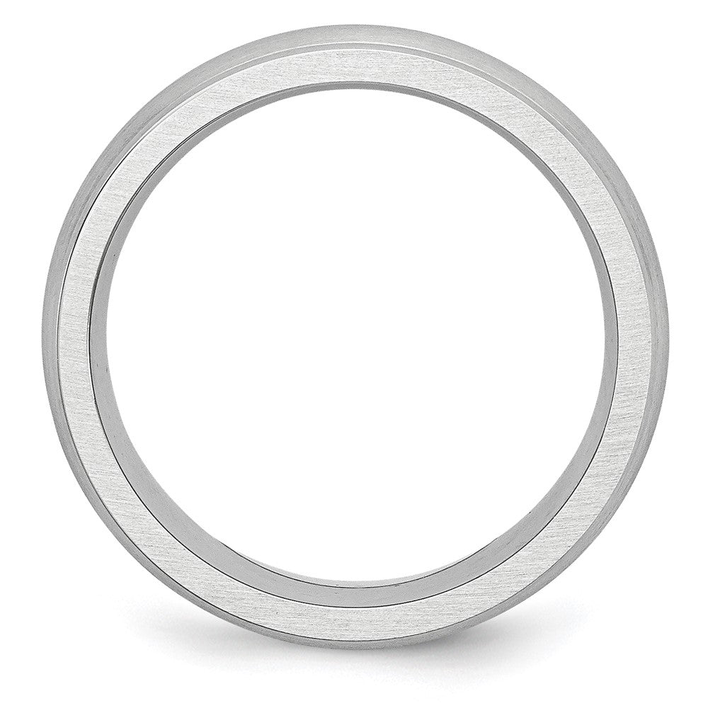 Chisel Cobalt Satin 7mm Rounded Edge Band