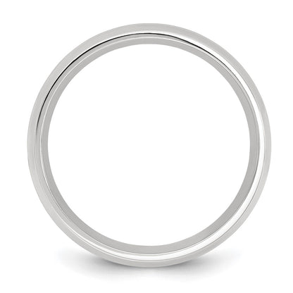 Chisel Cobalt Polished Grooved 8mm Band