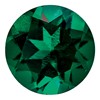 2.75mm Round Lab Created Emerald