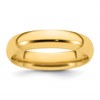 14k Rose Gold 5mm Comfort-Fit Band