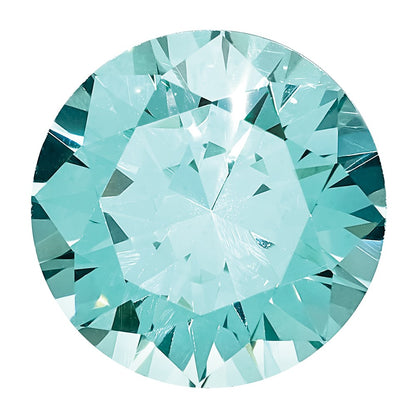 8mm Round Lab Created Paraiba