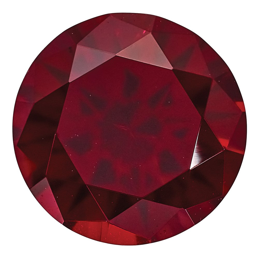 4mm Round Lab Created Ruby
