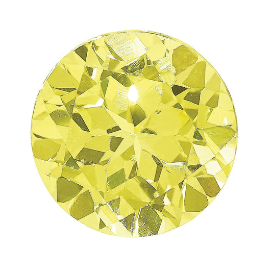 Created Yellow Sapphire 3.5mm Round