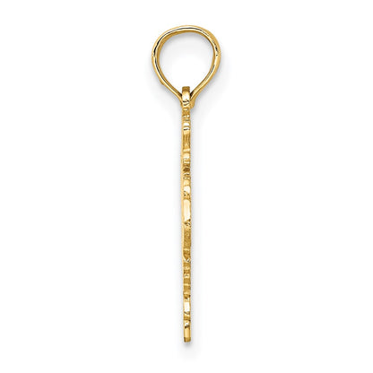 14K 100% SCORPIO Zodiac Charm