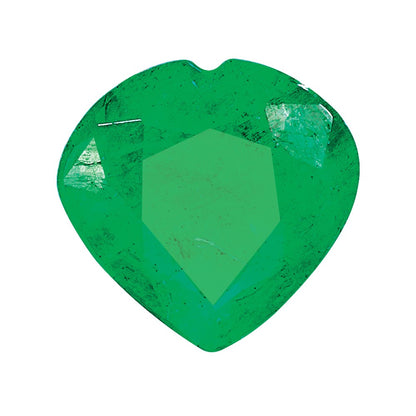 3mm Heart Emerald A Quality