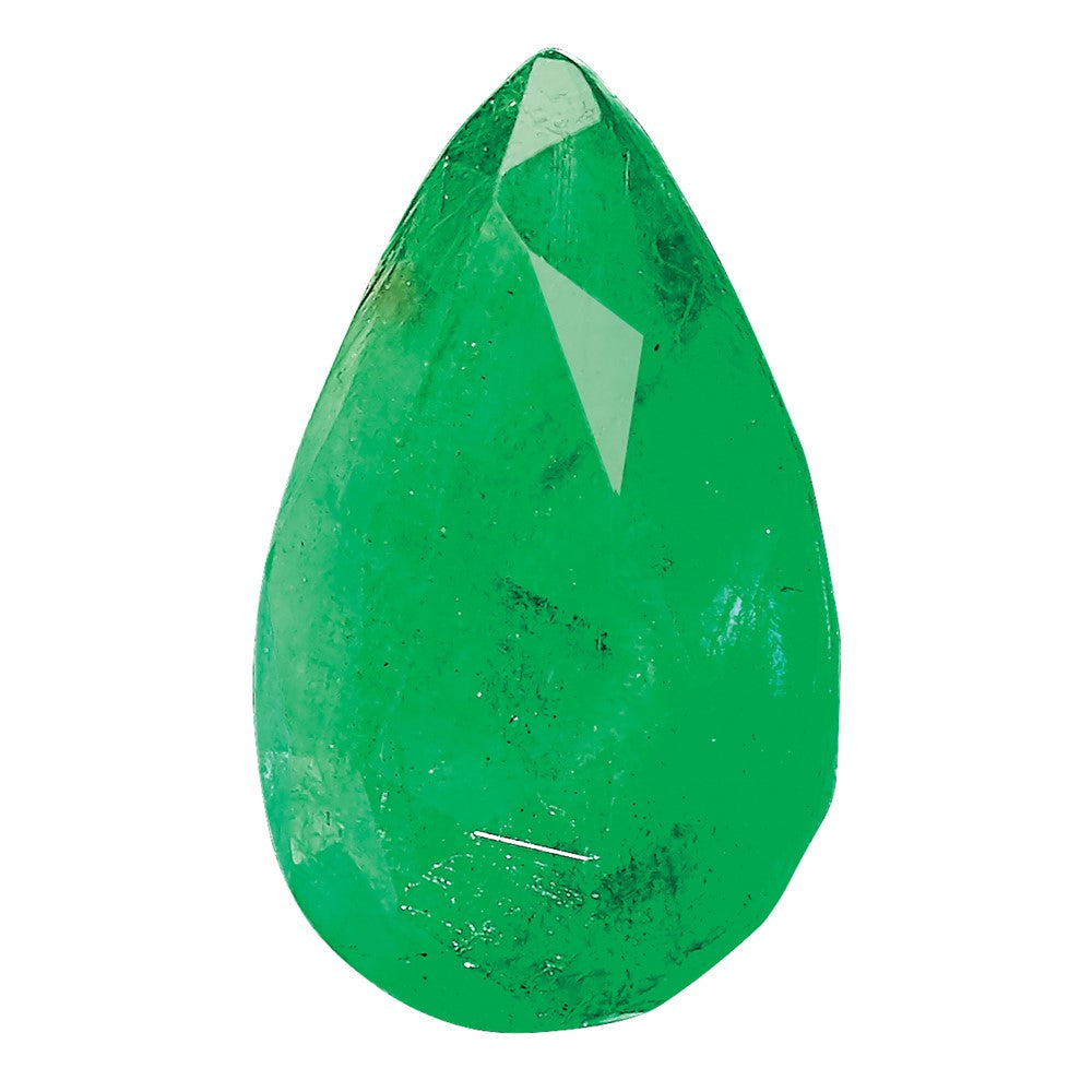 6x4mm Pear Emerald AA Quality
