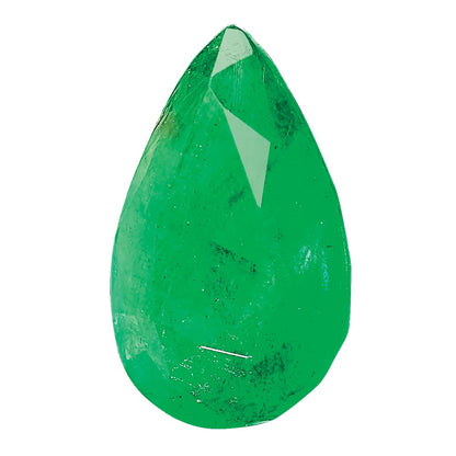 5x3mm Pear Emerald A Quality