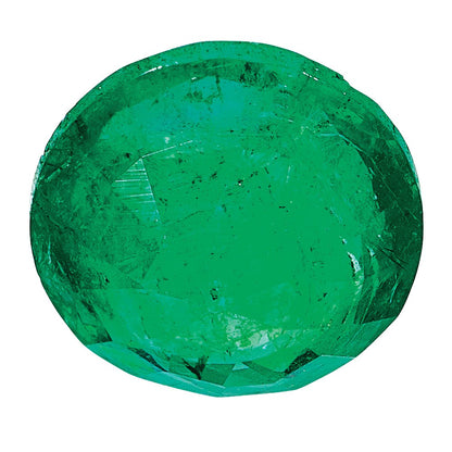 2.5mm Round Emerald A Quality