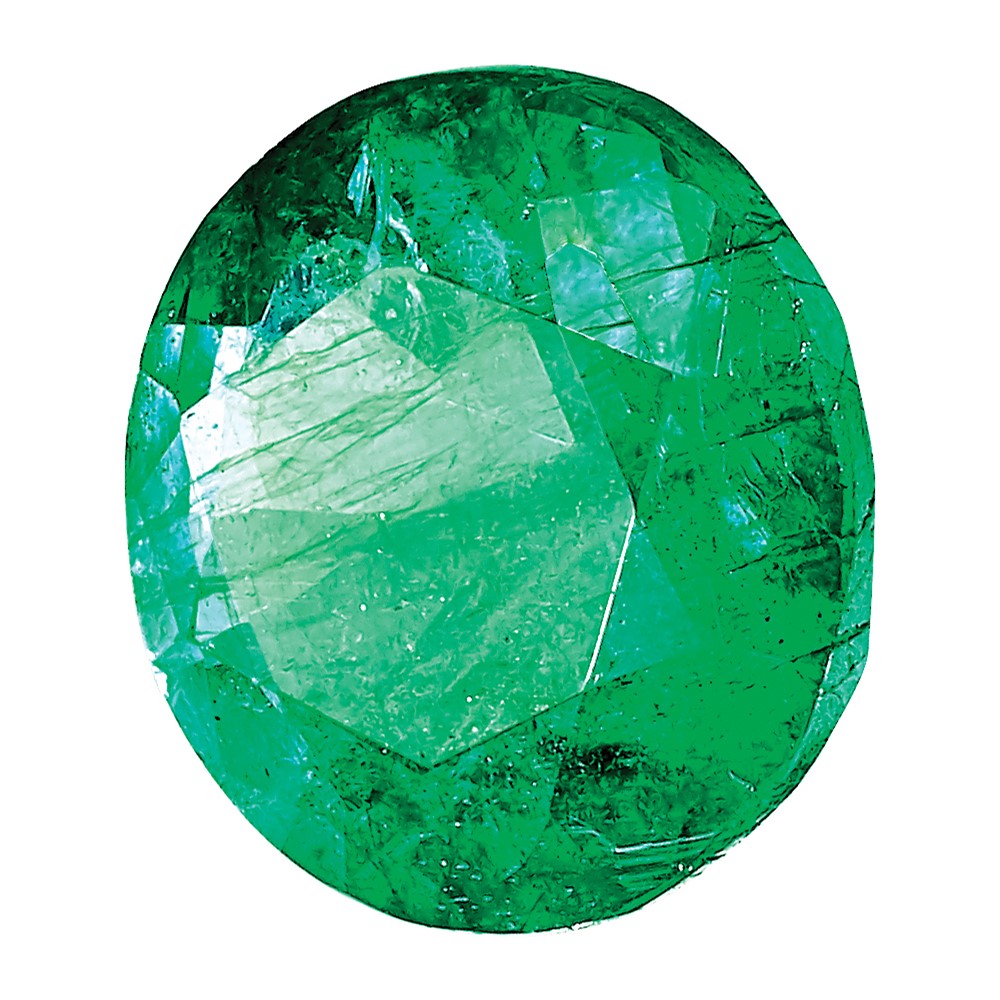 2.25mm Round Emerald AA Quality