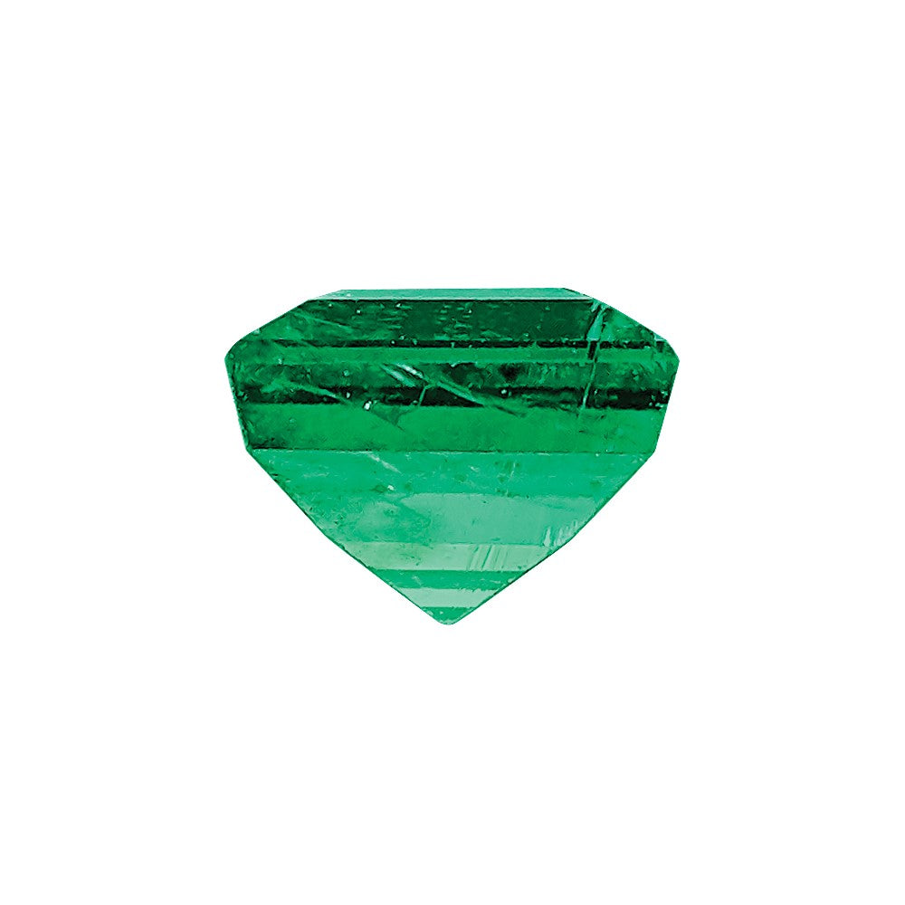 2.5mm Square Step-cut Emerald A Quality
