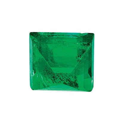 2.5mm Square Step-cut Emerald AA Quality