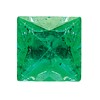 4mm Princess Emerald AA Quality