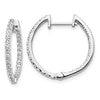 14kw Lab Grown Dia. VS/SI+ G+ Hoop Earrings