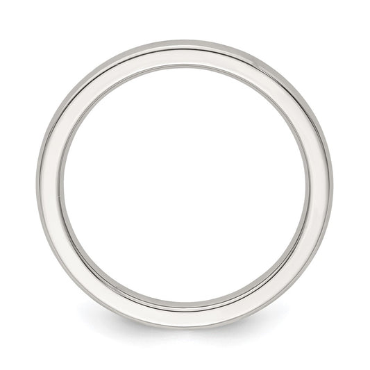 Edward Mirell Titanium Half Round 2mm Polished Band Size 10.5