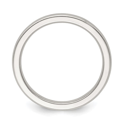 Edward Mirell Titanium Half Round 2mm Polished Band Size 9