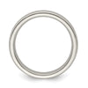 Edward Mirell Titanium Half Round 4mm Polished Band Size 7.5