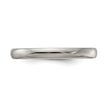 Edward Mirell Titanium Half Round 4mm Polished Band Size 7.5