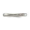 Edward Mirell Titanium Half Round 4mm Polished Band Size 7.5