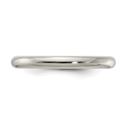 Edward Mirell Titanium Domed 3mm Polished Band Size 10