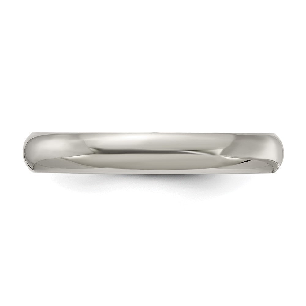 Edward Mirell Titanium Domed 4mm Polished Band Size 12