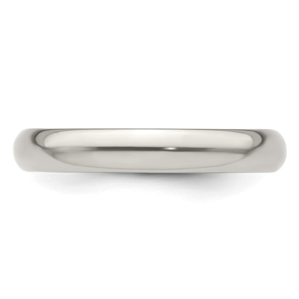 Edward Mirell Titanium Domed 4mm Polished Band Size 9