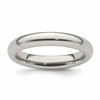 Edward Mirell Titanium Domed 4mm Polished Band Size 6