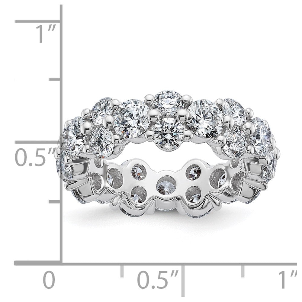 True Origin 14K White Gold Size 8.5 Holds 5 3/8 carat Eternity Band Mounting