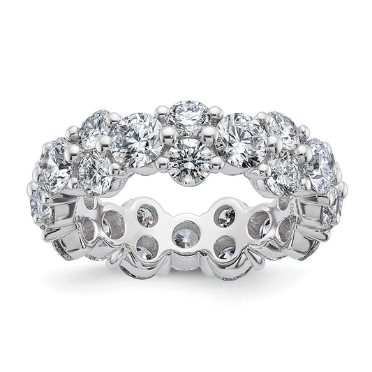 True Origin 14K White Gold Size 7.5 Holds 5 3/8 carat Eternity Band Mounting