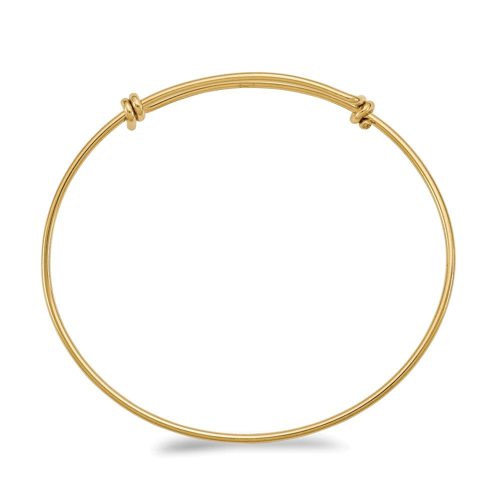 1/20 14K Gold Filled 1.65mm Expandable Bangle Bracelet