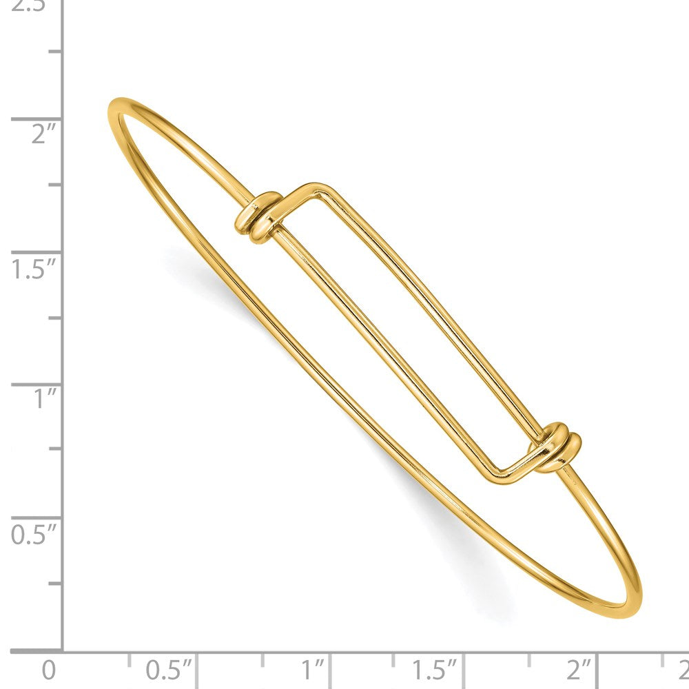 1/20 14K Gold Filled 1.65mm Expandable Bangle Bracelet