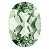 13x7mm Oval Green Quartz AA Quality