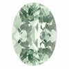 12x10mm Oval Checkerboard Green Quartz AA Quality