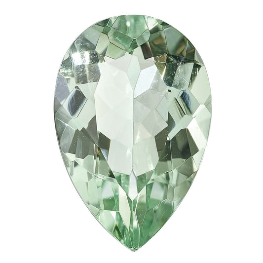 Green Quartz AA Quality 9x6mm Pear