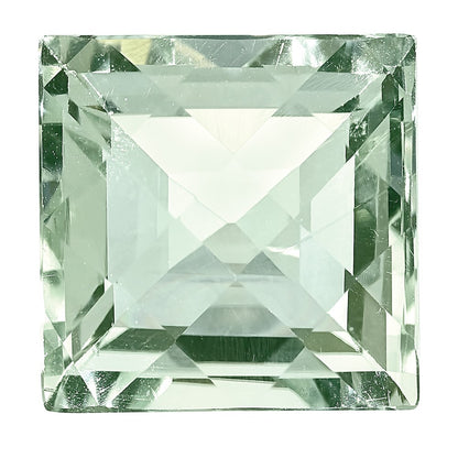 8mm Square Checkerboard Green Quartz AA Quality