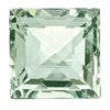 4mm Square Checkerboard Green Quartz AA Quality
