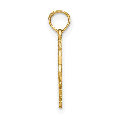 14K CAPRICORN Zodiac Charm