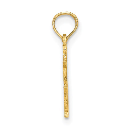 14K VIRGO Zodiac Charm