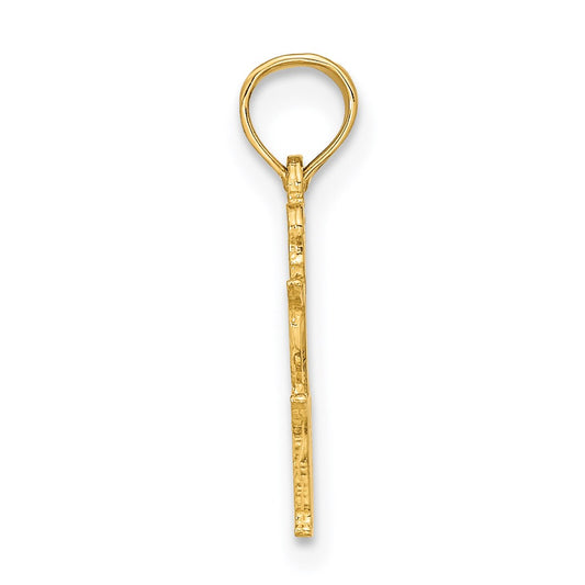 14K VIRGO Zodiac Charm