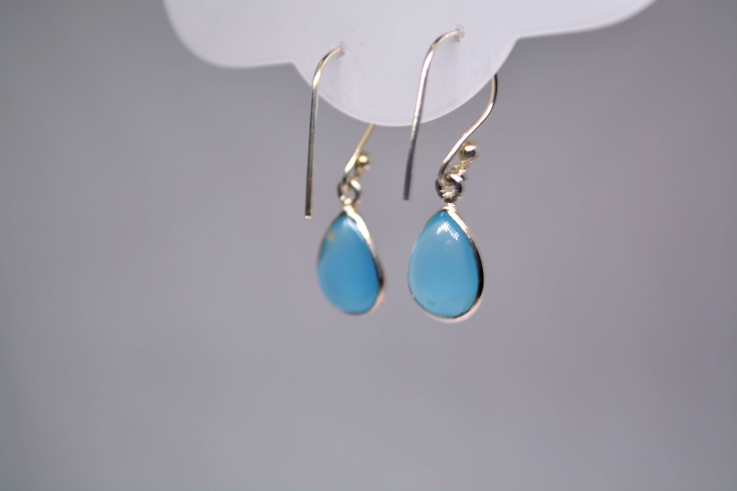 Blue Chalcedony Earrings