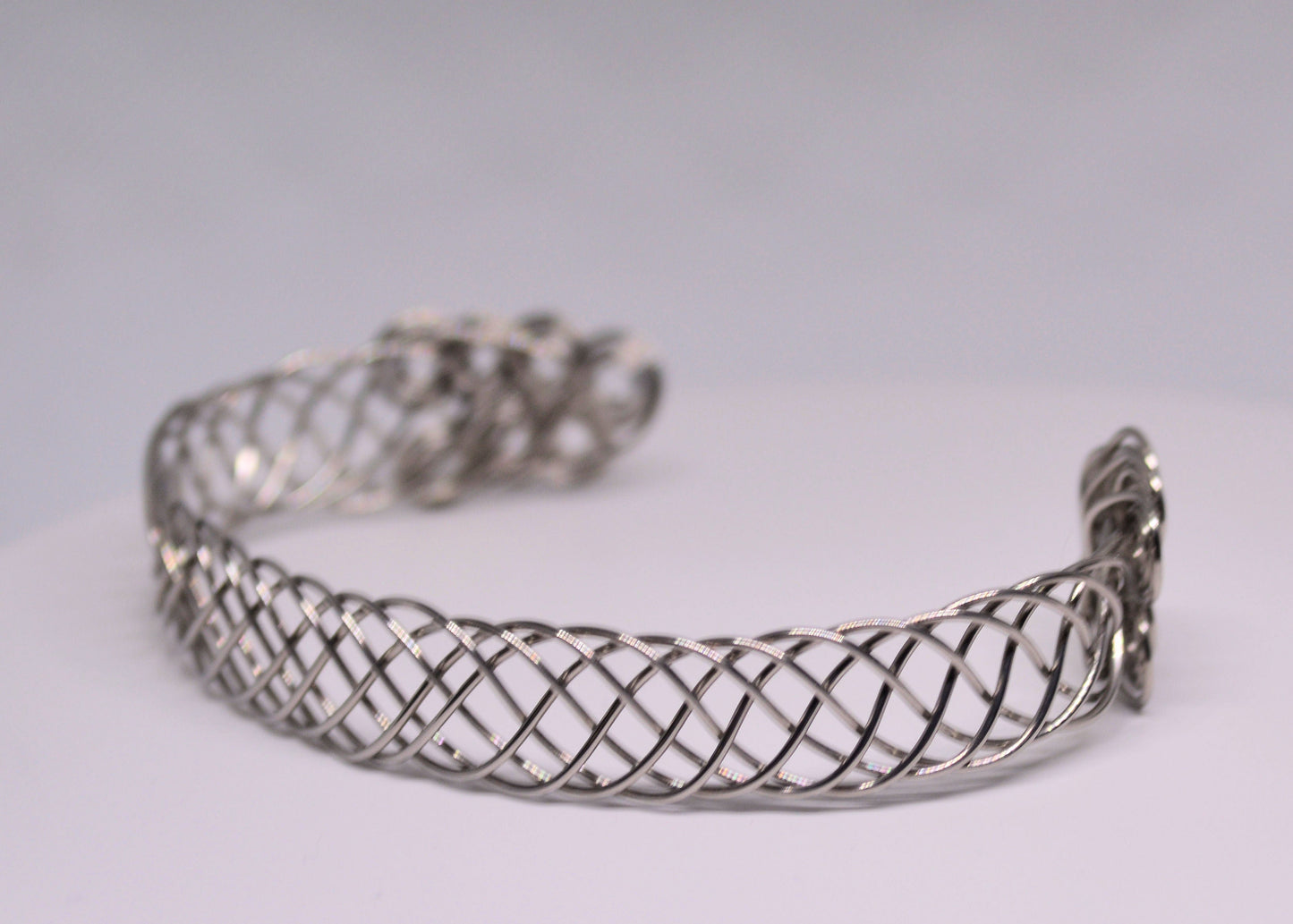 Braided Silver Bracelet