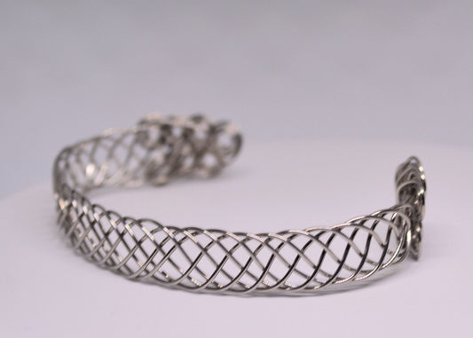 Braided Silver Bracelet