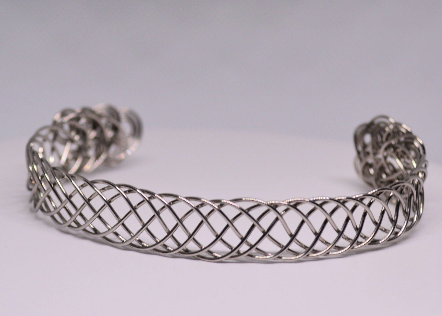 Braided Silver Bracelet