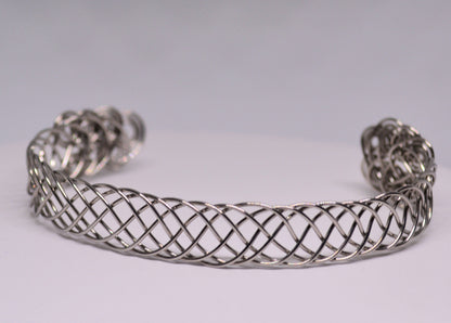 Braided Silver Bracelet