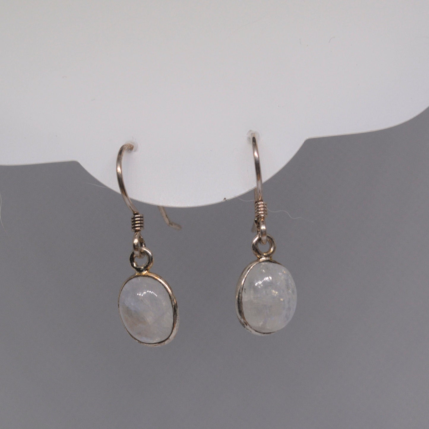 Rainbow Moonstone Earring