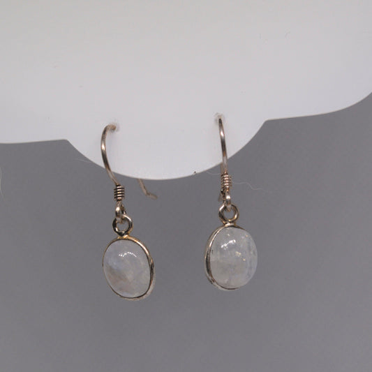 Rainbow Moonstone Earring