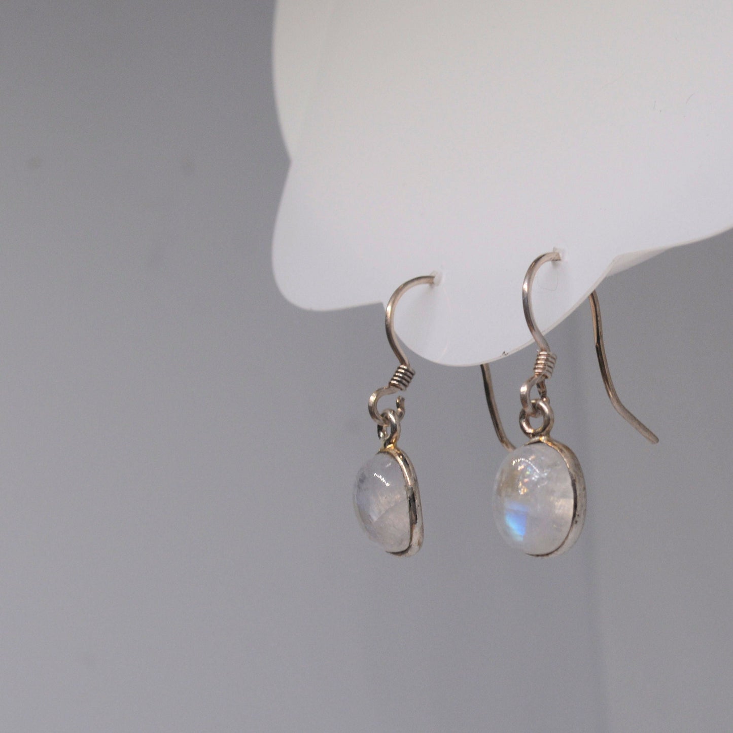 Rainbow Moonstone Earring