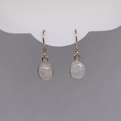 Rainbow Moonstone Earring
