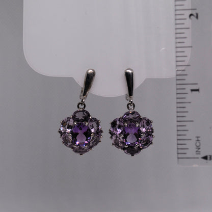 Dazzling Amethyst Earrings