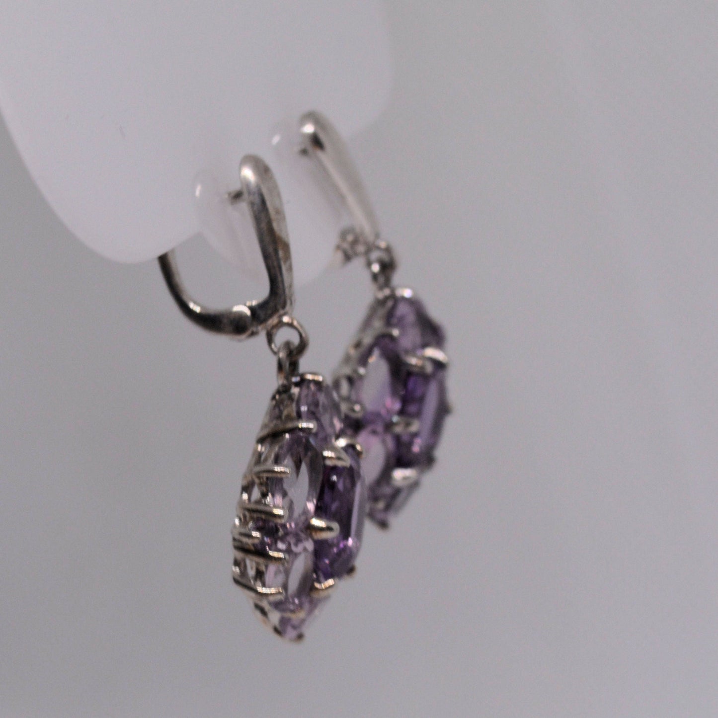 Dazzling Amethyst Earrings
